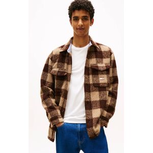 Tommy Jeans - Loose Fit - Vrijetijdsoverhemd - All-over Motief - Tartan