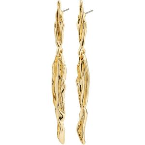 PILGRIM gold plated oorbellen Feel