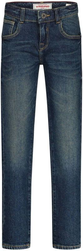 Vingino - Darron - Slim Fit Jeans - Donkerblauw - Denim