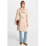 Morgan trenchcoat zand