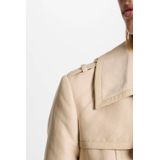 Morgan trenchcoat zand