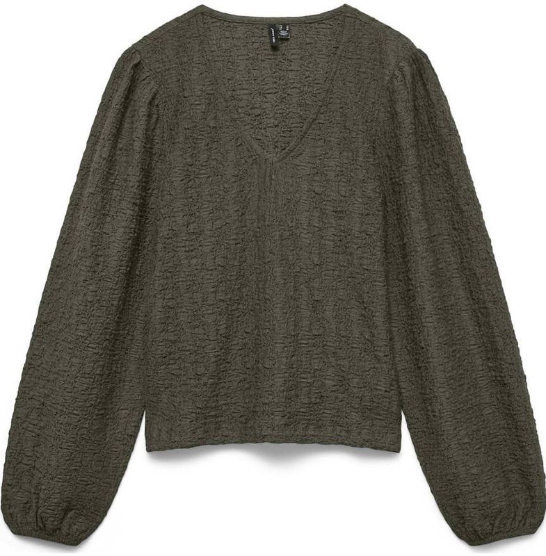 Vero Moda Vmmerel ls v-neck top jrs exp