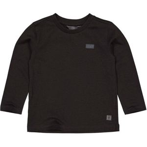 LEVV Little geweven longsleeve PALMER donkergrijs