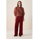 Sissy-Boy top roodbruin