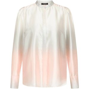 Bruuns Bazaar blouse ecru/groen/roze