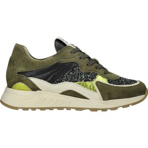 Piedi Nudi Nova 11-18 suède sneakers groen