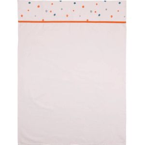 Briljant Baby Africa baby wieglaken wit/blauw/oranje