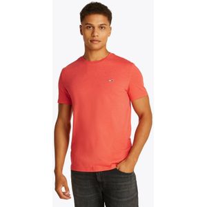 Tommy Jeans T-shirt koraalrood