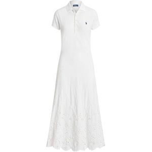 POLO Ralph Lauren A-lijn jurk wit