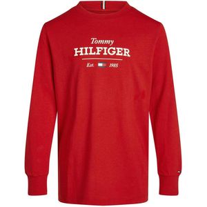 Tommy Hilfiger longsleeve rood