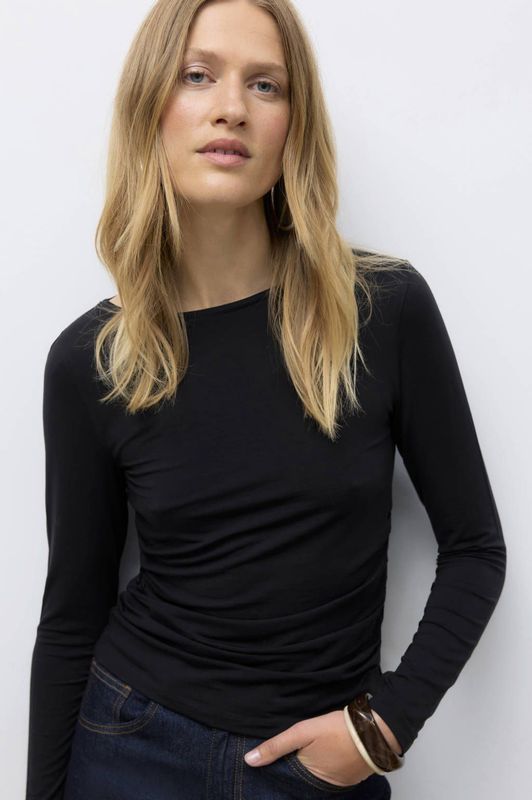 Awfiona - Top - Blouse - Lange Mouwen - Tight Fit