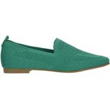 La Strada knitted loafers groen/metallic