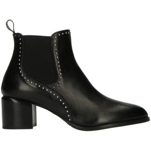 Maripe Marylin leren chelseaboots zwart