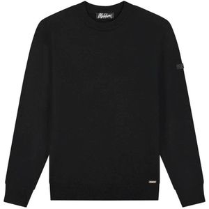 Malelions - Knitted Crewneck - Zwart - Gebreide Trui