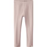 LIL' ATELIER MINI casual broek lichtroze