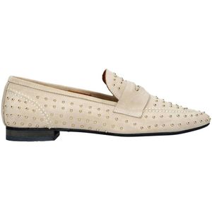 Babouche Maya-2 suède loafers ecru