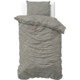 Sleeptime - Dekbedovertrek - Grijs - Mellow Stone - 140x200x220 + 1 Kussensloop 60x70