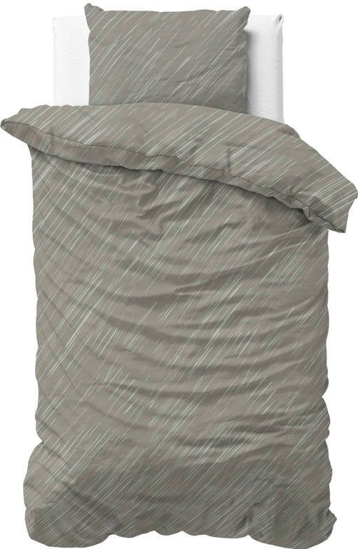 Sleeptime - Dekbedovertrek - Grijs - Mellow Stone - 140x200x220 + 1 Kussensloop 60x70