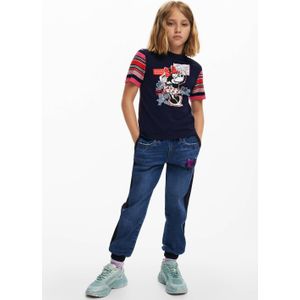 Desigual Minnie Mouse T-shirt donkerblauw