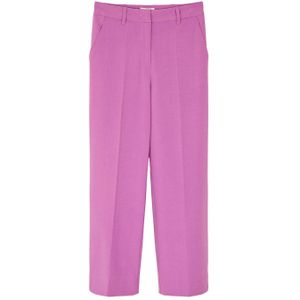 CKS cropped high waist straight fit pantalon TONKS violet