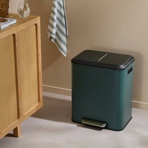 NOUS Living prullenbak - afvalscheiding (15L+15L)
