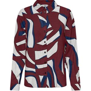 JDY blouse donkerrood