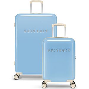 Suitsuit trolley set Fabulous Fifties - set van 2 Chambray Blue
