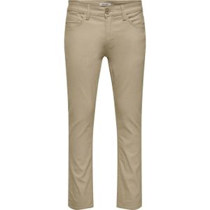 Only & Sons Broek 'ONSLOOM'  donkerbeige