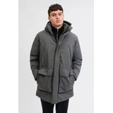JACK & JONES PREMIUM parka grijs