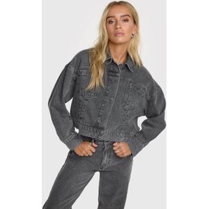 Alix the Label spijkerjas grey denim