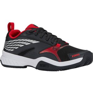 K-Swiss Speedex HB tennisschoenen zwart/wit/rood