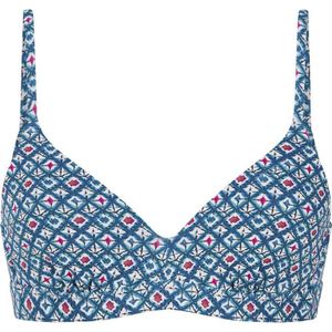 Protest voorgevormde beugel bikinitop MIXWISH blauw/wit/roze