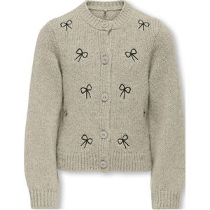 ONLY GIRLS - Vest - Gebreid - O-hals - Lange Mouwen - Regular Fit