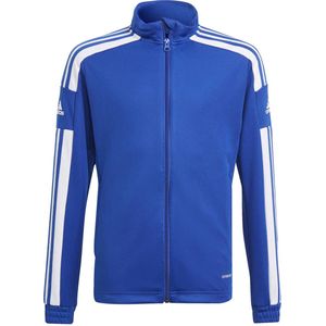 adidas Performance Junior sportvest Squadra 21 blauw/wit