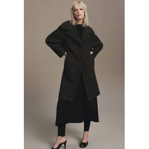 Mango wollen manteljas