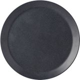 Mepal Plat bord Bloom – Pebble black – 280 mm - robuust en krasbestendig – lichtgewicht – matte finish - dinerbord