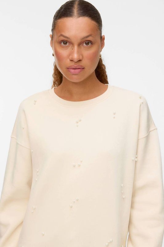 Vero Moda - Vmfatilda - Sweatshirt - Crème - Dames