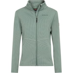 Life-Line fleece outdoor jack Samaria lichtgroen