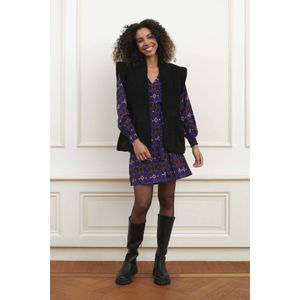 Lofty Manner gilet Alice zwart