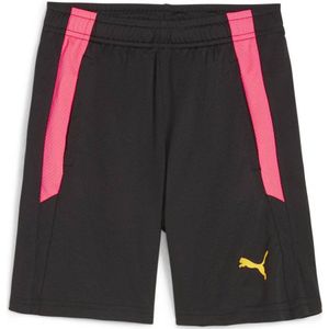 Puma Junior voetbalshort zwart/roze