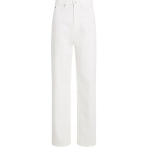 Tommy Hilfiger high waist straight leg jeans ecru