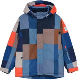 Color Kids - AOP Ski-jas - Blauw - Waterdicht
