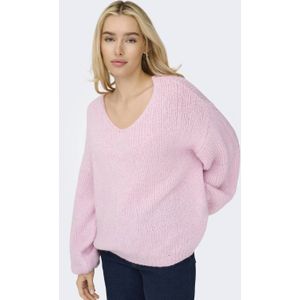 JDY trui lila gebreid