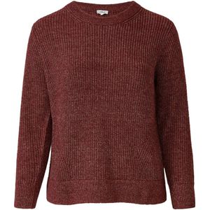 s.Oliver Curve gebreide trui donkerrood