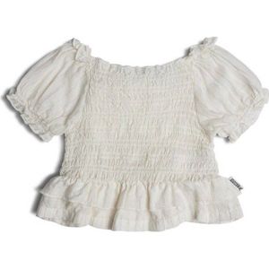 Retour Mini gestreepte top Camilla ecru/multicolor