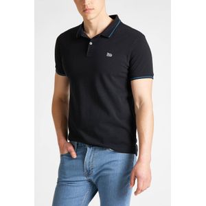 Lee Regular Fit Polo Donkerblauw