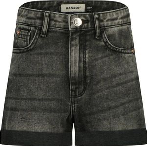 Raizzed regular denim short black denim