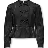 Only Kogvictoria ls bow shirt wvn -