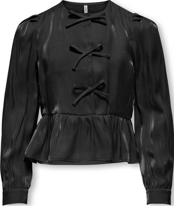 Only Kogvictoria ls bow shirt wvn -