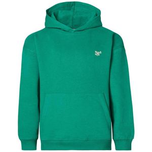 Noppies kids hoodie Nanded van katoen felgroen